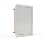 Caja de instalación empotrada de plástico con puertas metálicas Noark PMF 24, IP40, 2 filas, 24 módulos