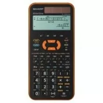 Calculadora de bolsillo Sharp EL-W531XGYR científica negra, naranja