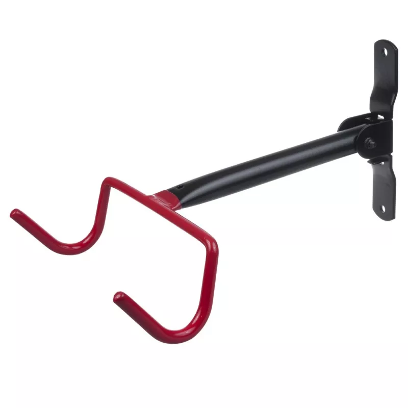 Soporte de bicicleta de pared MACLEAN MC-430, soporte horizontal, soporta hasta 30 kg, negro