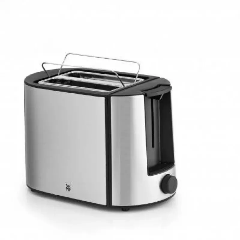 Tostadora WMF Bueno Pro 6 — 2 rebanadas, 870 W, plata/negra
