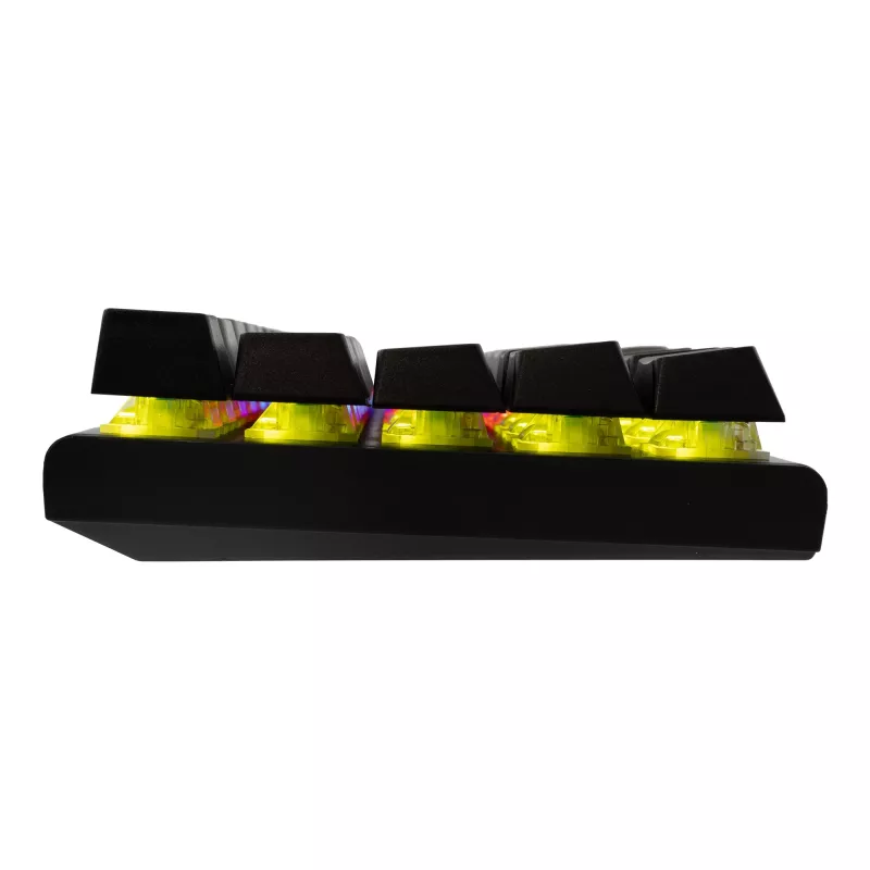 Teclado mecánico gaming White Shark Wakizashi GK-002721V2 — marco gris y negro, distribución US, switches azules