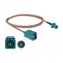 Cable de antena conector FAKRA Z macho conector FAKRA Z hembra RG-316 1 m DeLOCK