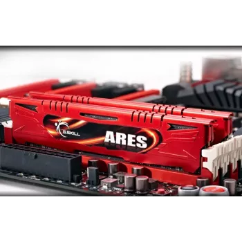 DIMM 16 GB DDR3-2133 (2x 8 GB) kit dual, memoria RAM F3-2133C11D-16GAR, Ares, INTEL XMP