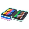 Estuche de tres pisos con contenido CoolPack Jumper 3 TENNIS STAR