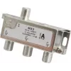 Triax SCS 3 - Distribuidor de cable - 75 ohmios - 5 - 2400 MHz - plata - blanco - conector hembra - 10,5 dB (349823)