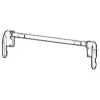 Repuesto/accesorio para impresora/escáner Zebra P1080383-407 bloqueo 1 ud.