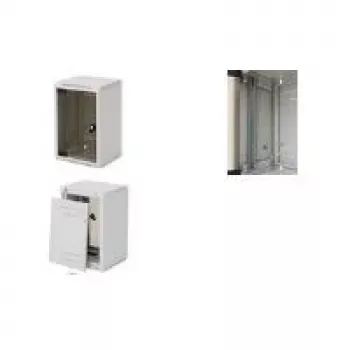 Triton Delta 25,40cm (10) - Carcasa - apta para montaje en pared - RAL 7035 - 9U - 25,4 cm (10)