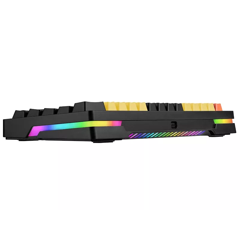 Teclado mecánico Tracer Gamezone EVO2 Hot Swap 63 (amarillo)