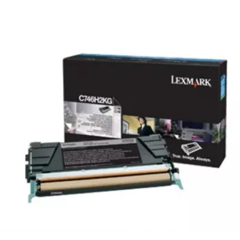 LEXMARK C746H3KG Tóner Lexmark negro corporativo 12000 páginas C746dn / C746dtn / C746n / C74