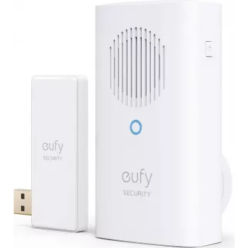 Anker E8741021 - Blanco - Videoportero 2K (a batería) - HomeBase 2 - Inalámbrico - Batería (E8741021)