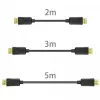 Cable DisplayPort Unitek Y-C609BK — 3 m, conector macho a conector macho, negro