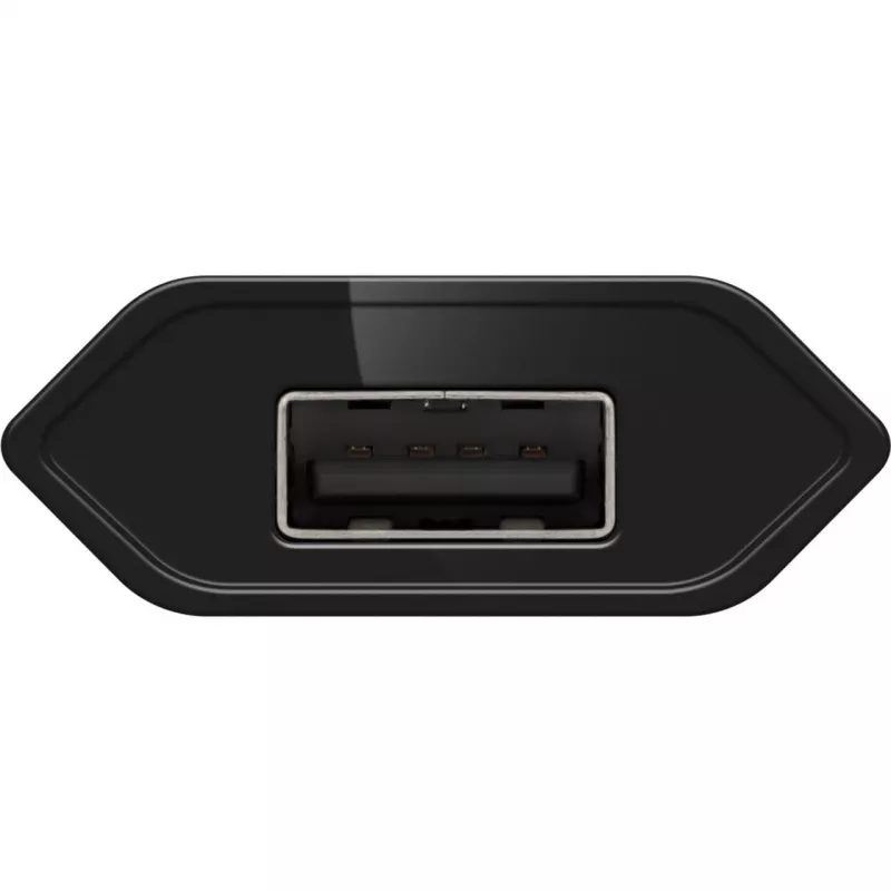 Fuente de alimentación USB GOOBAY 5 W, 1x USB 2.0, entrada 100–240 V, negro