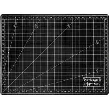 Base de corte DAHLE Vantage A4 22 x 30 cm negro, superficie auto-reparable