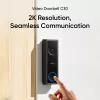Timbre de vídeo Eufy C30 2K FHD — timbre inteligente inalámbrico, resolución 2K, audio bidireccional, detección de movimiento