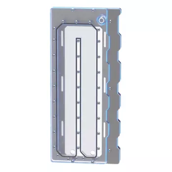Distro Plate Triton Wraith 2.0 Elite — Distro Plate, acabado plateado