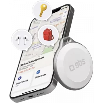 Rastreador SBS Track My Circle para teléfonos Apple, blanco