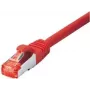 Tecline exertis Connect - Cable de red - RJ-45 (M) a RJ-45 (M) - 20 m - Cable SSTP - CAT 6 - Libre de halógenos - rojo (71520R)