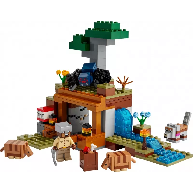 LEGO MINECRAFT 21269 La expedición minera del armadillo