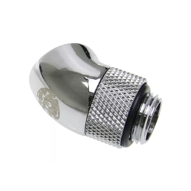 Pieza de refrigeración para PC BitsPower BP-45R Latón plateado – accesorio compatible de refrigeración líquida