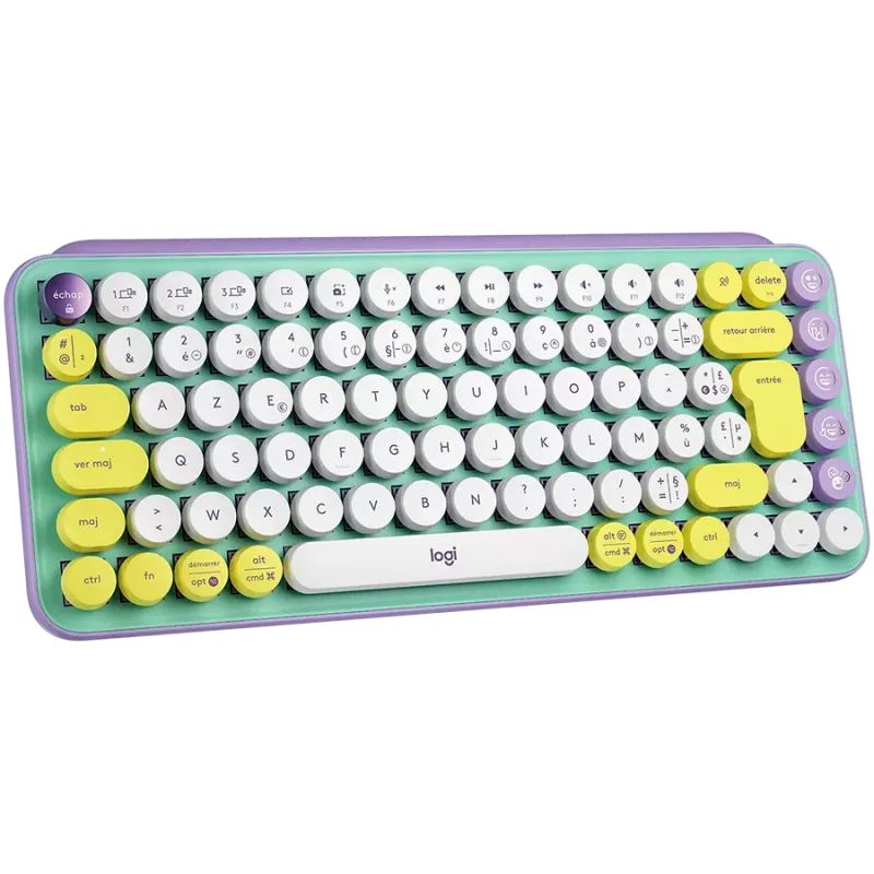 LOGITECH POP Keys teclado mecánico Bluetooth - DAYDREAM_MINT - NORDIC