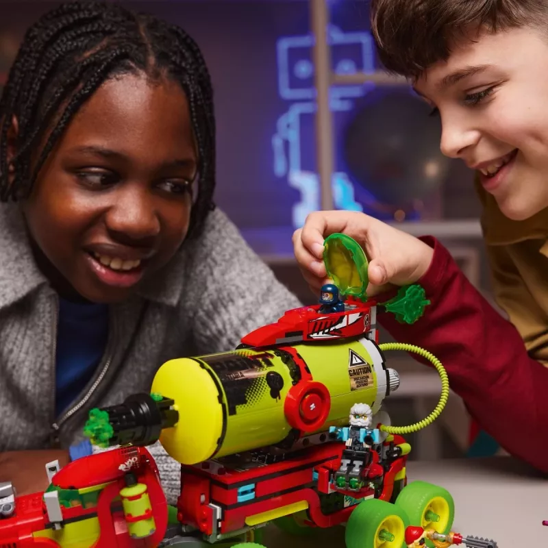 LEGO DREAMZZZ 71499 camión de pintura en aerosol de Mateo
