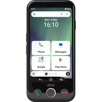 Smartphone Doro Aurora A10 4.5 pulgadas 4GB 64GB negro