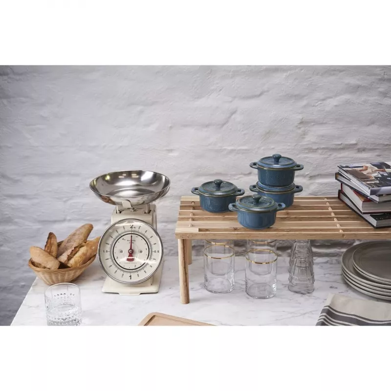 Staub Mini Cocotte Redonda, 4 uds. - 200ml, Turquesa Antiguo