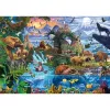 Puzle de 1000 piezas, schmidt spiele Panorama of the Animal World, modelo 58866