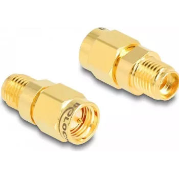 Adaptador DeLOCK SMA macho a SMA hembra C6801 tipo de conector SMA