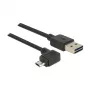 Cable USB DeLOCK 83847 USB 2.0 0,5 m USB A Micro-USB B negro