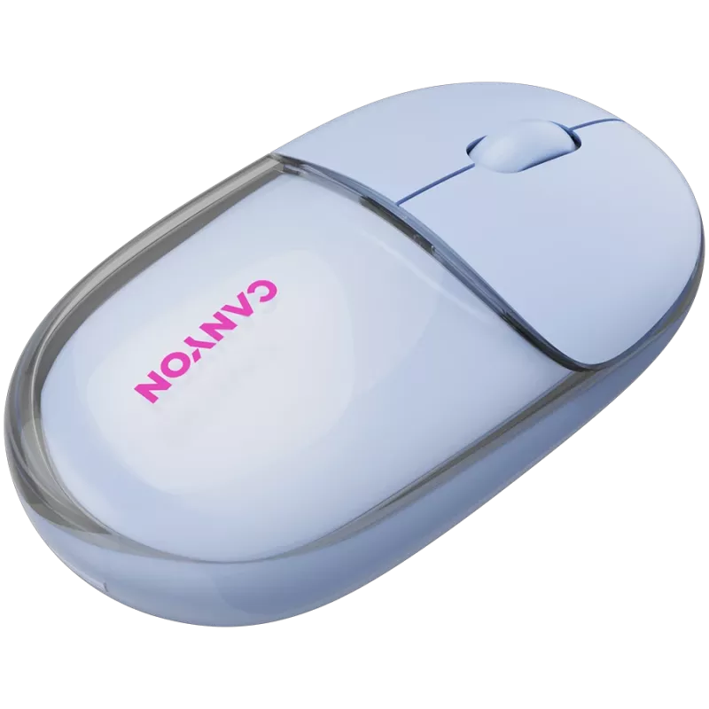 Canyon On Click 24 – ratón óptico inalámbrico 2 en 1 Bluetooth / 2,4 GHz – 1200 dpi – batería