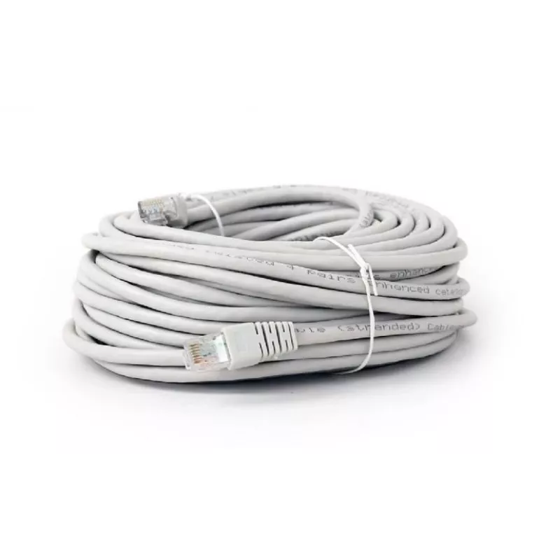 Cable de red CAT6 UTP 15M/Gris PP6U-15M GEMBIRD