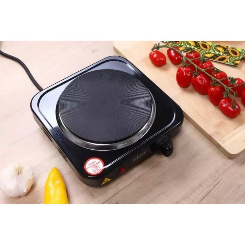 Cocina eléctrica de 1 placa IDEAL, 1000 W