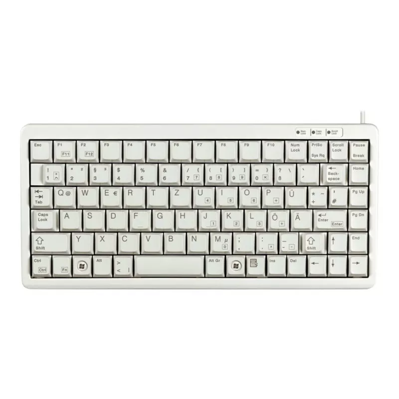 CHERRY G84-4100 teclado universal USB QWERTZ alemán gris