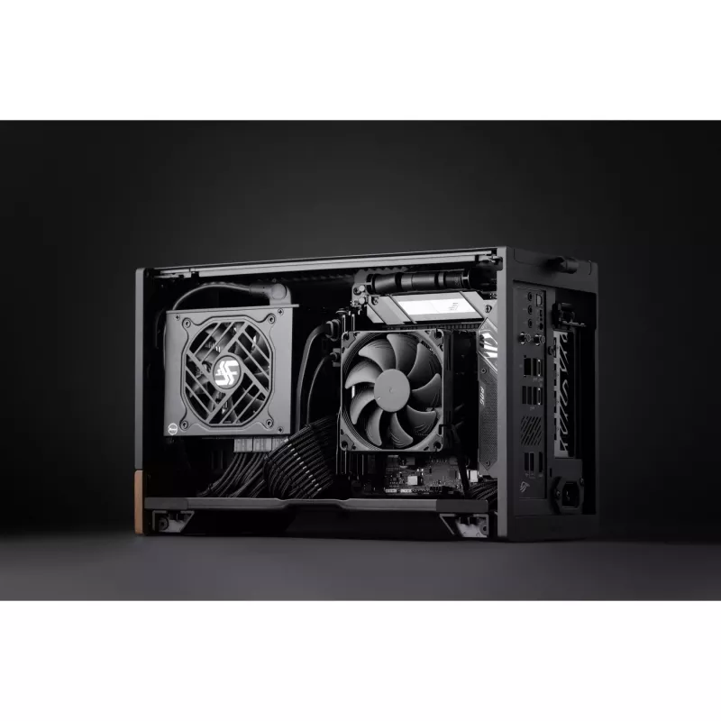 Ventilador de CPU de perfil bajo NOCTUA NH-L9x65 chromax.negro