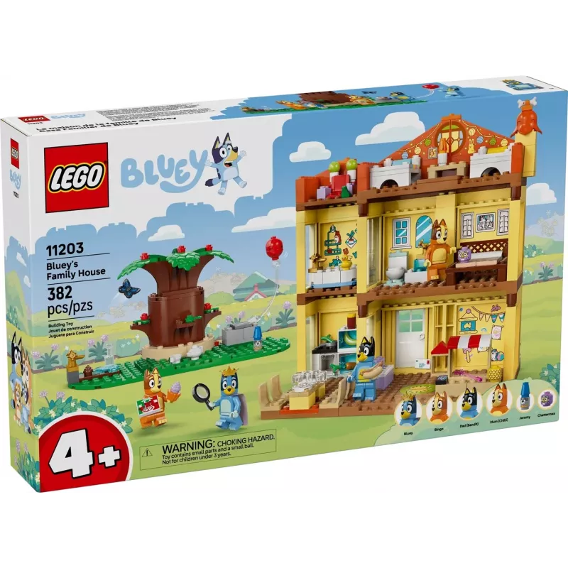 LEGO BLUEY 11203 La casa familiar de Bluey