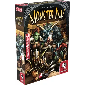 Monster Inn, juego de cartas