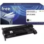 Cartucho de tóner compatible FREECOLOR K18655F7 para HP, negro, alcance 10000 páginas, 1 ud.