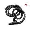 Maclean MCTV-676 B cubrecables organizador, negro