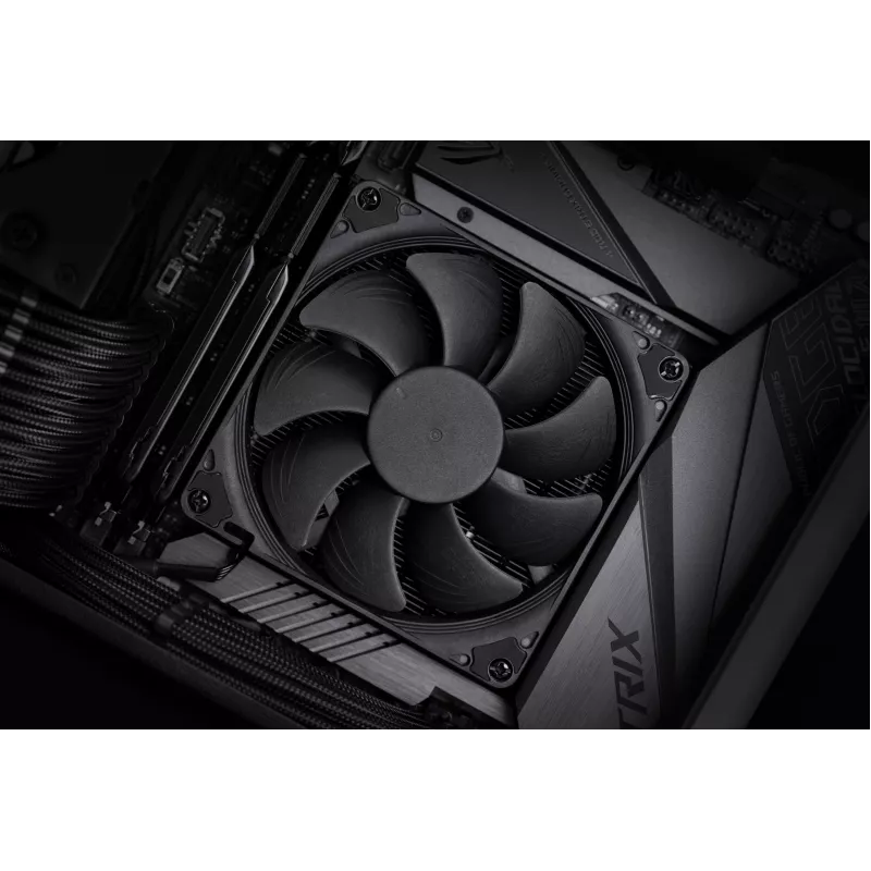 Disipador de CPU Noctua NH-L9i chromax.negro, ventilador de perfil bajo de 92 mm, compatibilidad con LGA1151/LGA115x/AM4, 37 mm de altura, disipador de 95x95 mm