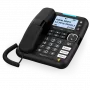 Amplicomms BigTel 1580 terminal DECT manos libres, compatible con audífonos, rellamada, contestador automático indicador LED (ATL1423341)