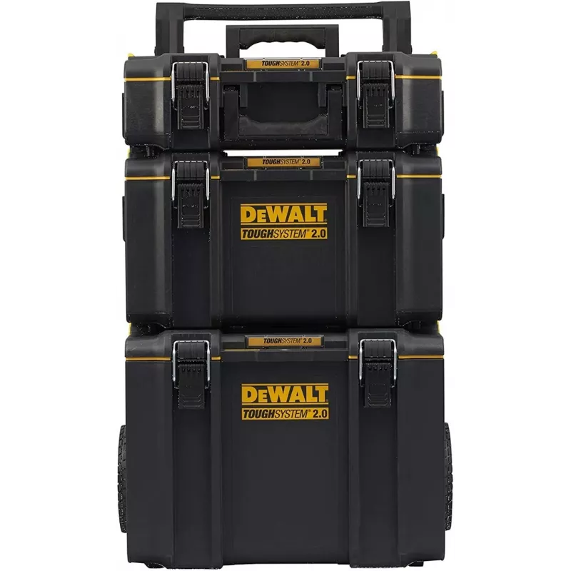 Caja de almacenamiento de herramientas DeWalt DWST83402-1, negro/amarillo, 554×500×1150 mm