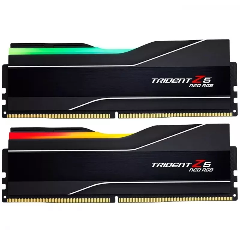 DIMM 96 GB DDR5-5600 (2x 48 GB) Dual-Kit, memoria negra, F5-5600J4040D48GX2-TZ5NR, Trident Z5 NEO RGB, AMD EXPO