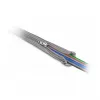Funda de malla DeLOCK 20825 1 m x 30 mm gris