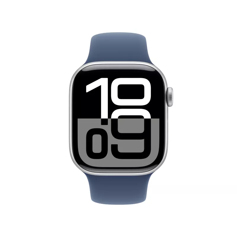 Apple Watch S10 Aluminio Cellular 42mm Plata (Correa deportiva Denim) S/M