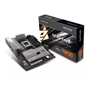 Placa base Sapphire NITRO+ B850A WIFI 7 AMD B850 Socket AM5 micro ATX, DDR5, 4 DIMM, 256GB, Wi-Fi 7, 2.5GbE