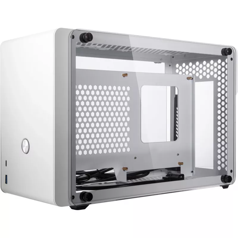 RAIJINTEK Ophion Caja Mini-ITX con cristal templado - Blanco - Caja - Mini-ITX