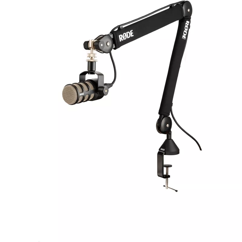 Rode PSA1+ brazo de estudio mejorado para radio, broadcast, estudio y uso doméstico - negro
