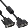 InLine Cable DVI-D 24+1 M/H, Dual Link, 2 núcleos de ferrita, 3 m