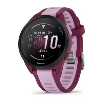 Smartwatch GARMIN Forerunner 165 Music, 43 mm carcasa de polímero, 1,2